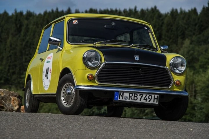 Creme 21 Yougtimer Rally: c'è anche la Mini di mr. Bean
