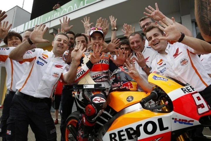 MotoGP Germania 2014: Marc Marquez vince ancora su Pedrosa e Lorenzo, Valentino Rossi 4°, Iannone 5° [FOTO]