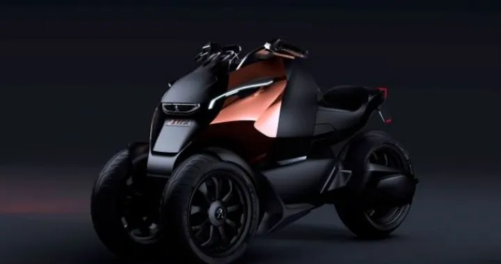 Peugeot presenta il concept ibrido Onyx Supertrike