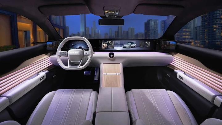 Audi E Concept interni