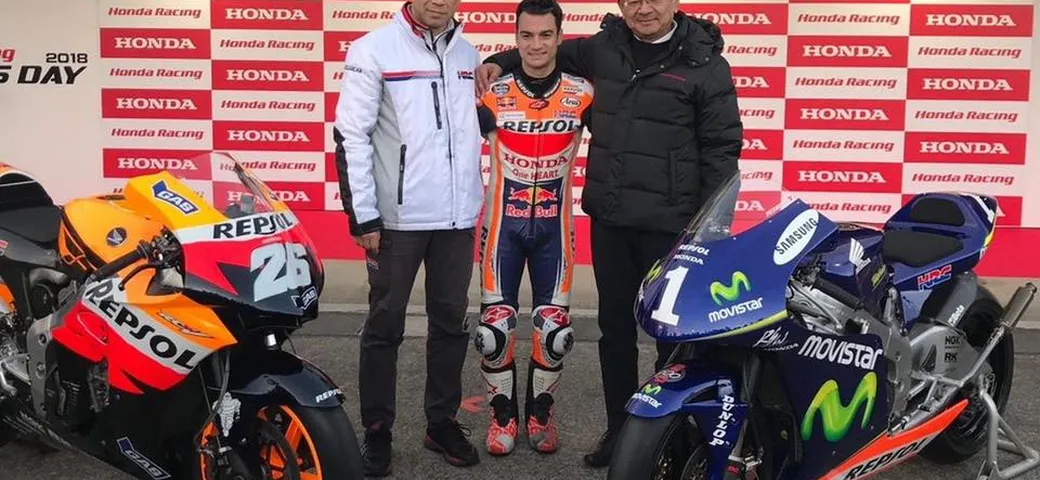 Honda regala due moto speciali a Dani Pedrosa come segno di gratitudine