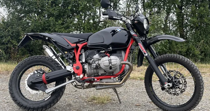 SWT 174: la BMW R80R trasformata in un’enduro da sogno