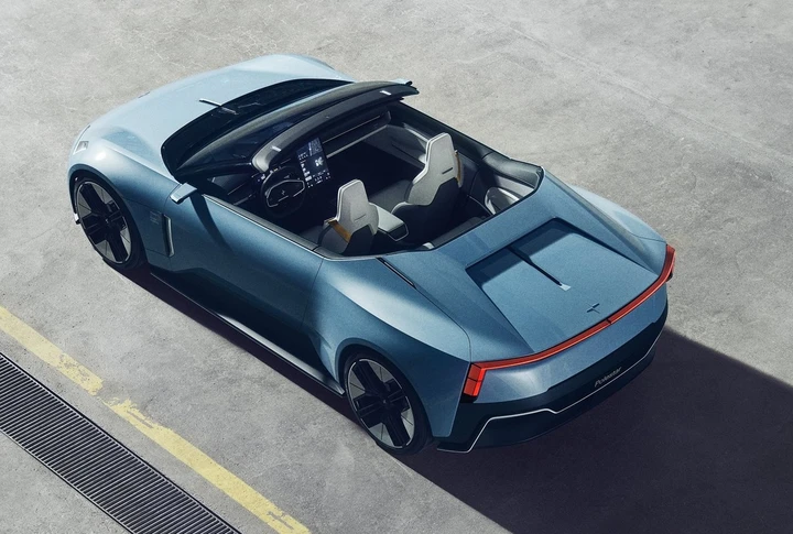 Polestar O2 Concept: la cabrio elettrica con il drone integrato