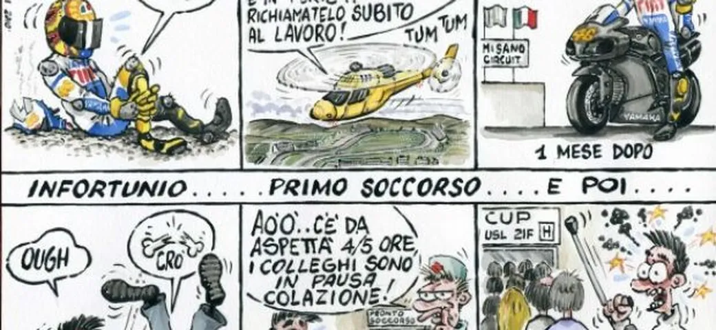 La (s)fortuna del pilota (Rossi)