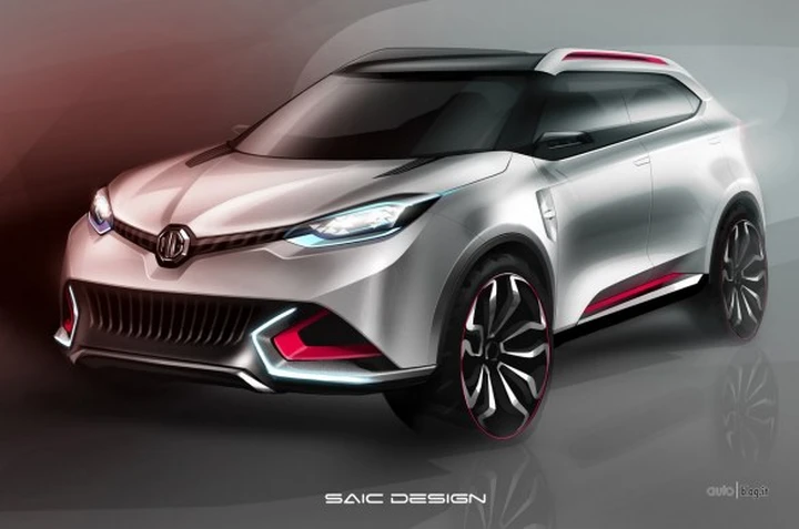 MG CS Concept: ecco i bozzetti della SUV che sarà svelata allo Shanghai Motor Show