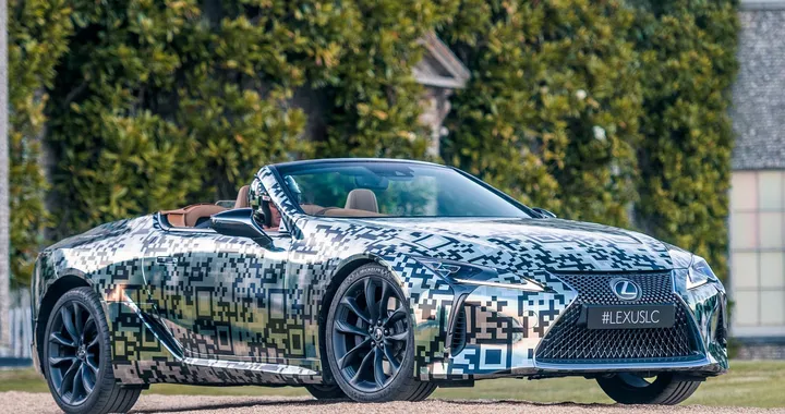 Lexus LC Convertible: la spider mostrata a Goodwood