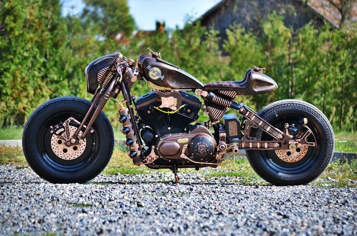 La Café Racer “Rock” di Game Over Cycles