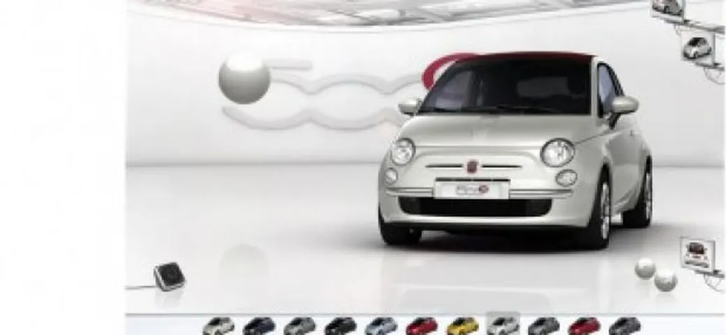 Fiat 500 C: debutta online il nuovo configuratore