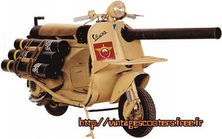 Vespa 150 A.C.M.A. T.A.P. (Troupes Aéro Portées)
