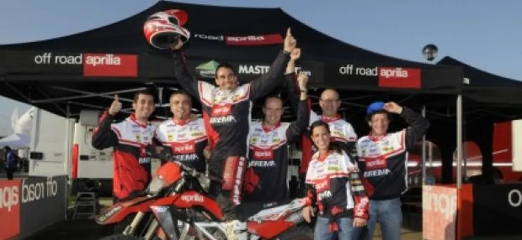 Stefan Merriman e Aprilia: doppio trofeo agli Assoluti d'Italia 2008