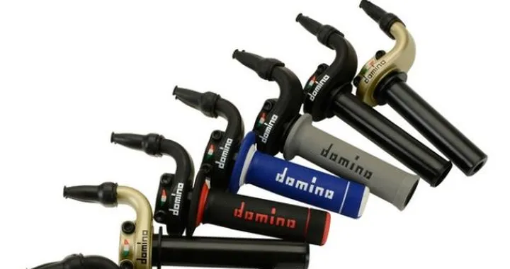 Domino: Comandi Gas KRE03 per off-road e KRR03 per on-road