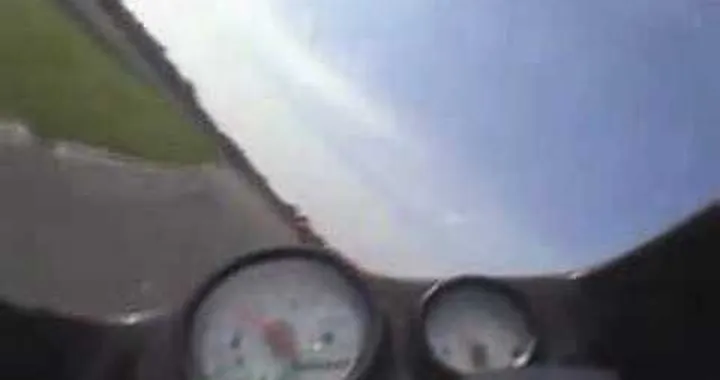 riding on a Ducati Supermono