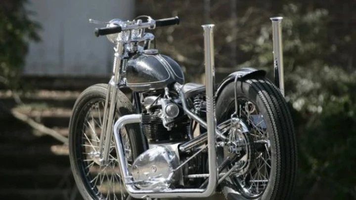 BSA A65 Custom by The Factory Metal Works