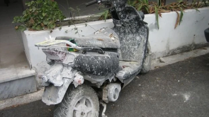 Foto del giorno: scooter maltrattato