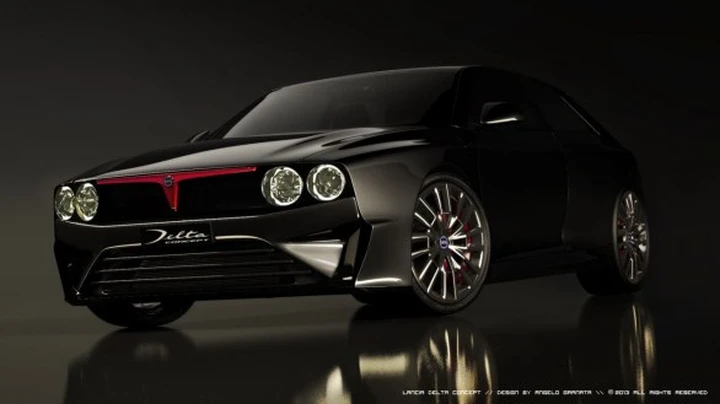 Lancia Delta Concept: la ricostruzione di Angelo Granata