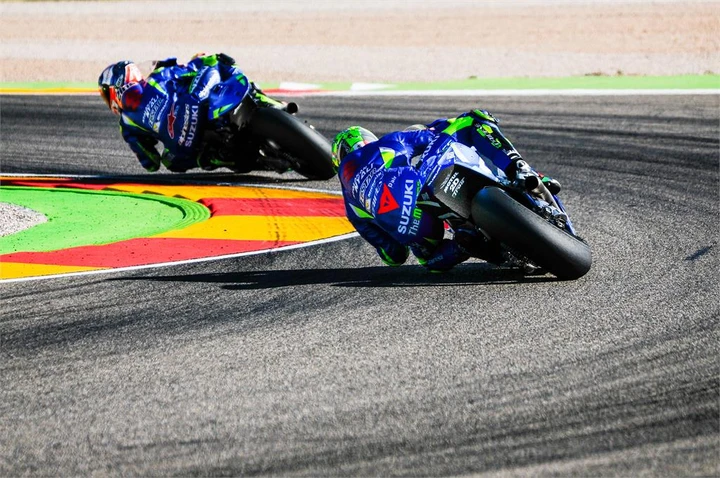 MotoGP: conclusi i test Suzuki ad Aragon