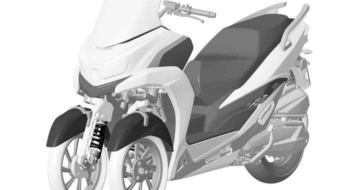 Kymco prepara un nuovo scooter a 3 ruote più compatto per la città