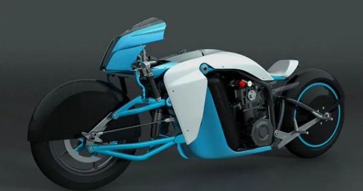 Saline Airstream: moto da record ad aria compressa