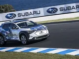 Subaru Solterra debutta come Safety Car elettrica nel WorldSBK a Donington Park