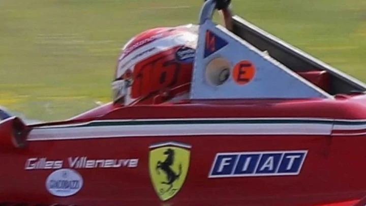 F1: Leclerc in pista a Fiorano con la Ferrari di Villeneuve