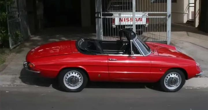 Ritorno a casa per un'Alfa Romeo Spider "Duetto" dopo oltre 20 anni