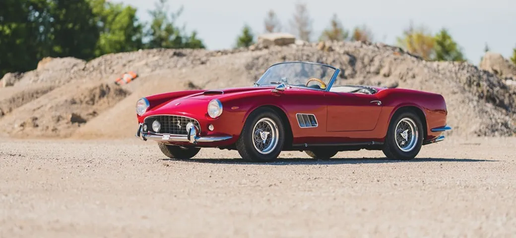 Ferrari 250 California SWB all'asta a Monterey in California
