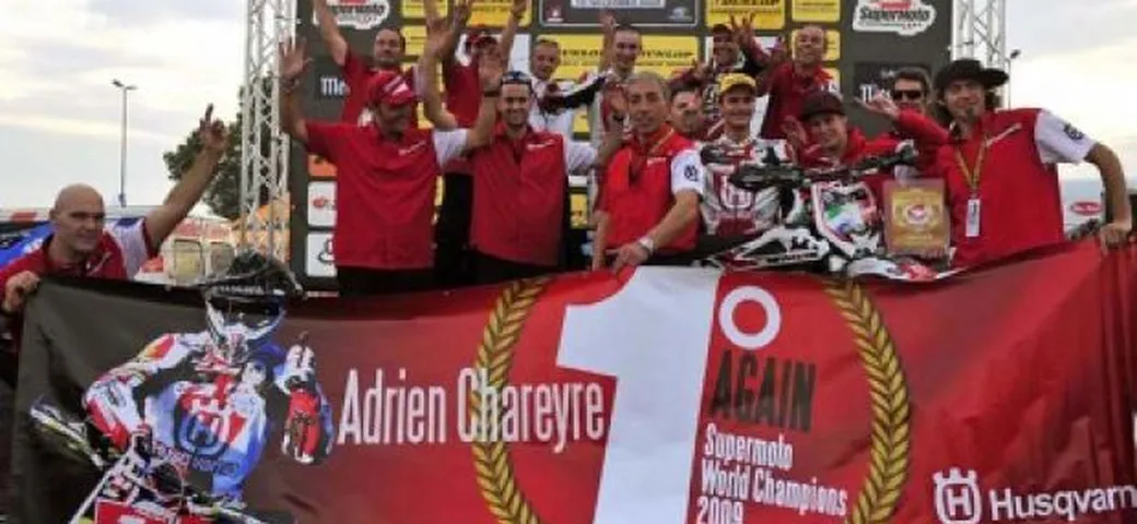 Husqvarna vince tre titoli mondiali nel Supermoto