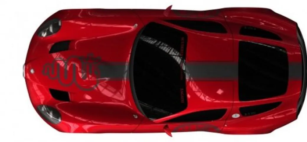 Zagato Alfa Romeo TZ3 Corsa: prima immagine ufficiale