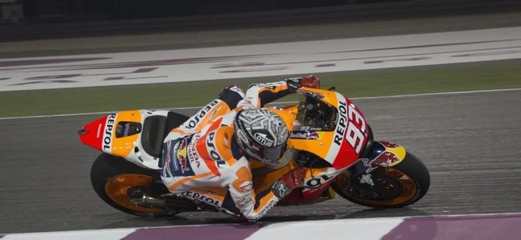 MotoGP Qatar 2016, Marquez e Pedrosa: 