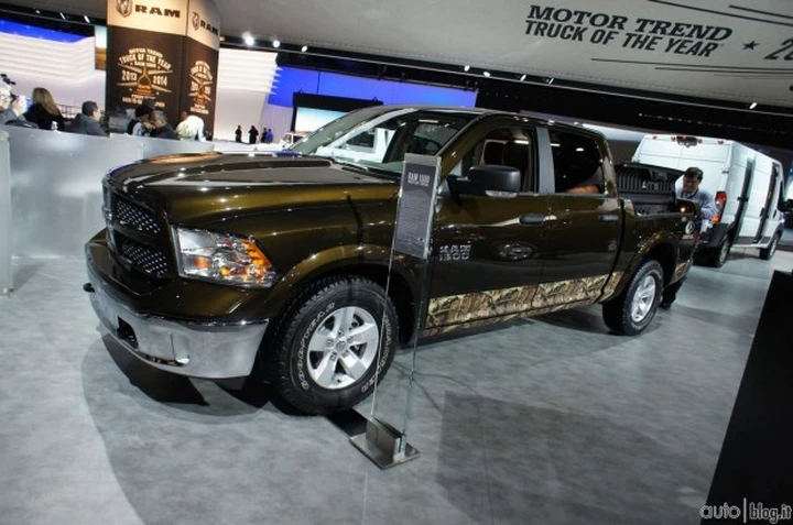 RAM 1500 Mossy Oak al Salone di Detroit 2014 Live