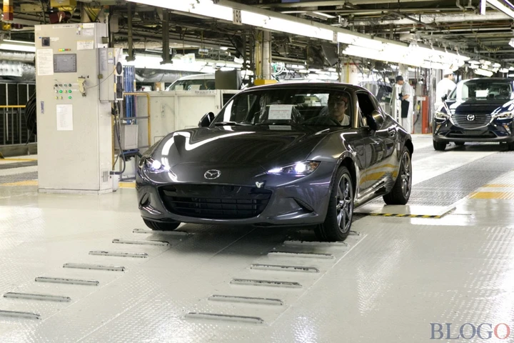 Inizia la produzione della Mazda MX-5 RF