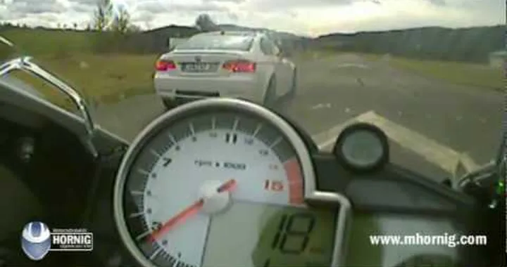 BMW S1000RR vs BMW M3