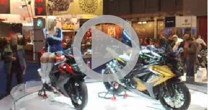 Le ragazze del salone Motorbeurs