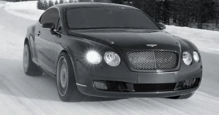 Kankkunen batte il record di velocità su ghiaccio con la sua Bentley