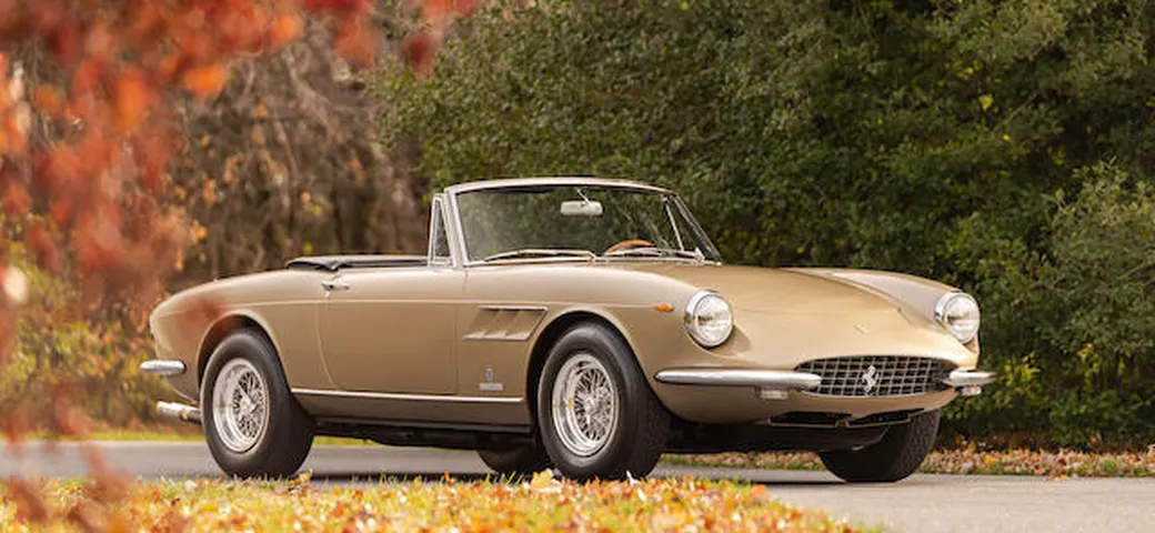 Ferrari 330 GTS del 1967 all'asta in Florida con Bonhams