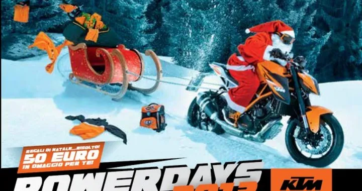 KTM Powerdays 2013: 50 euro di sconto su abbigliamento e accessori