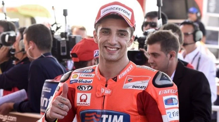 Iannone sprona la Ducati: 