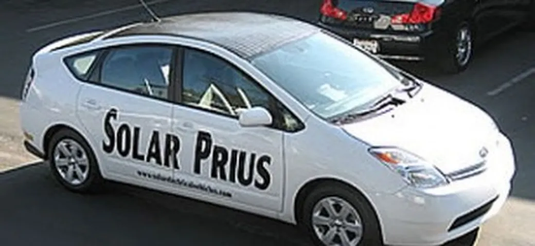 Pannello solare per la Prius