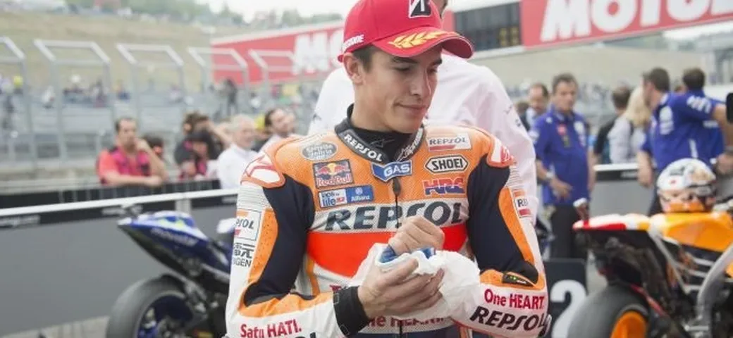 Marquez in 1a fila a Motegi: 