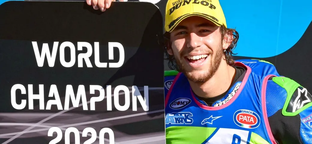 Moto2, Bastianini in festa: 