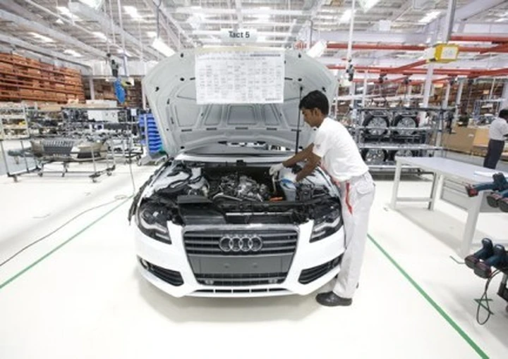 Audi: avviata la produzione di A4 in India