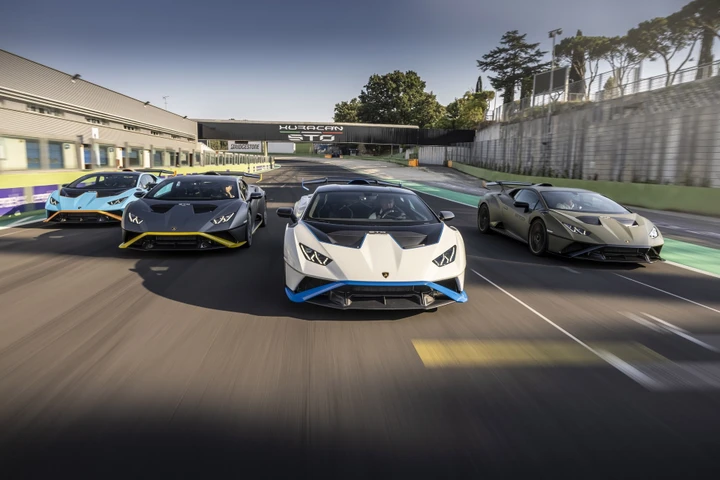 La Lamborghini Huracan STO a Vallelunga e sulle strade di Roma [Video]