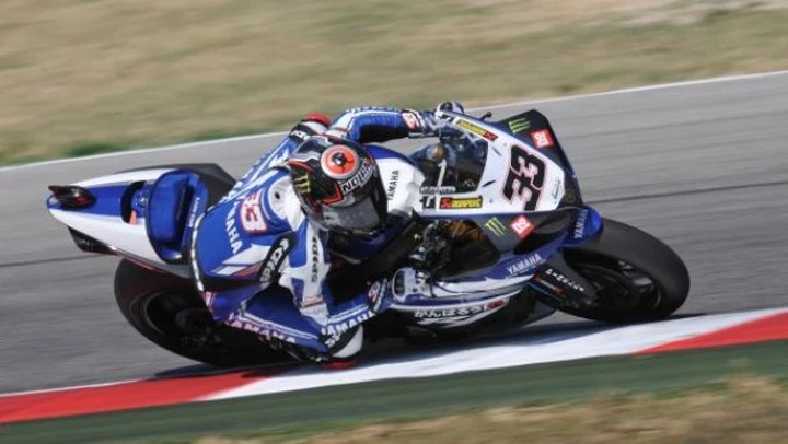 WSBK: Melandri chiude i test di Misano in testa