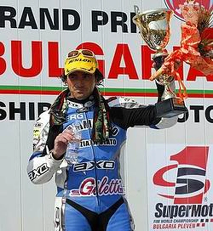 Supermoto delle Nazioni, la squadra: Beltrami, Pignotti e Gozzini