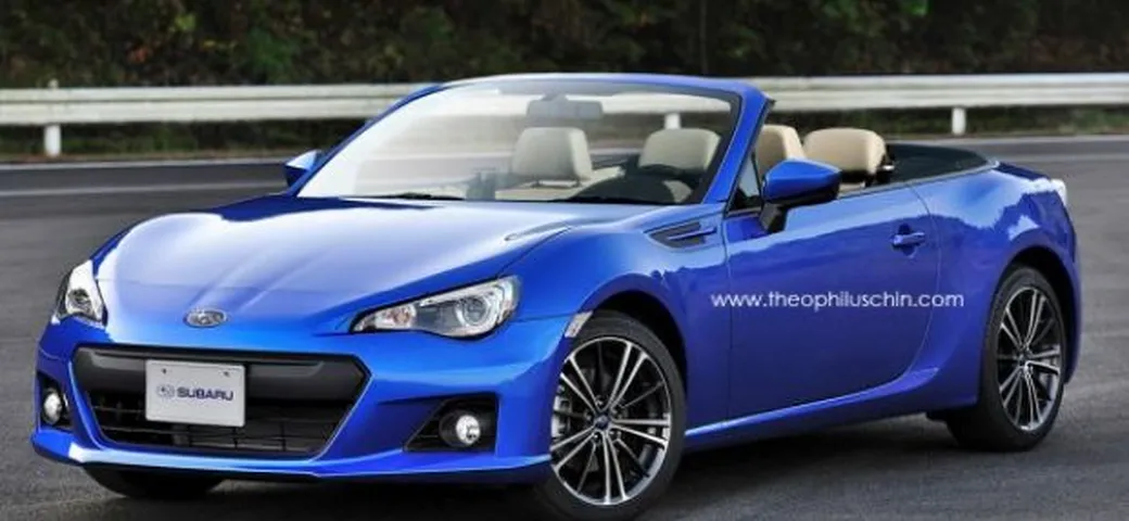 Subaru BRZ Cabrio: primo render