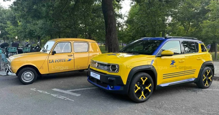 Renault presenta la nuova 4L La Poste: è come quella di una volta