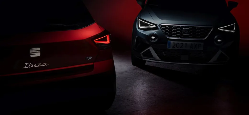 Seat: il teaser di Ibiza e Arona restyling