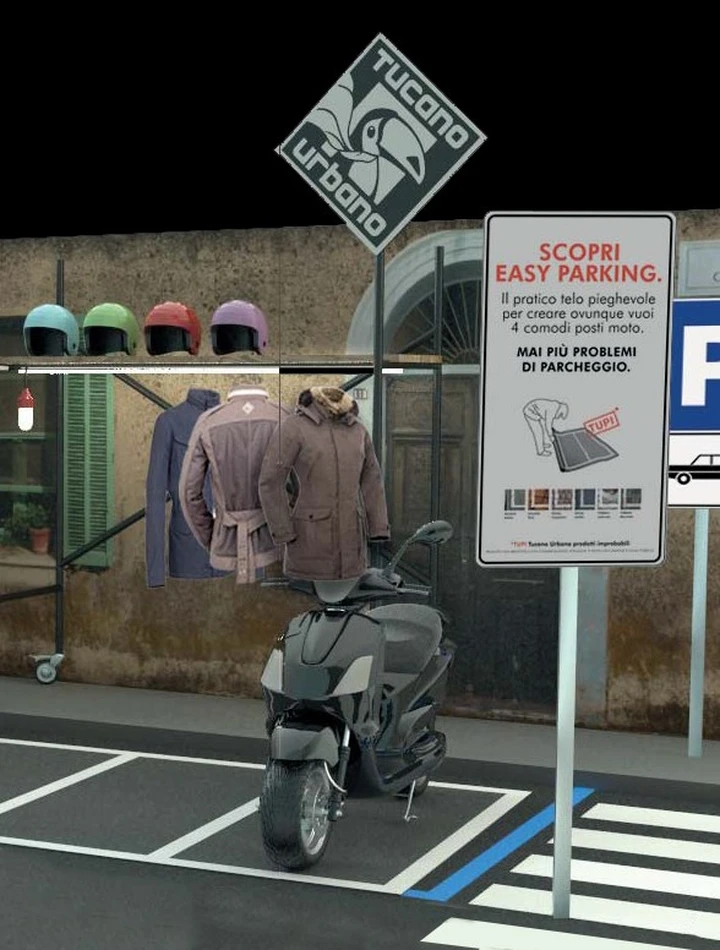 Tucano Easy Parking: il telo per inventare il parcheggio