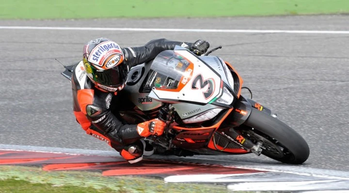 Biaggi, Test Vallelunga: 
