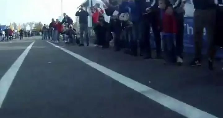 In auto con Valentino Rossi al Rally di Monza 2012